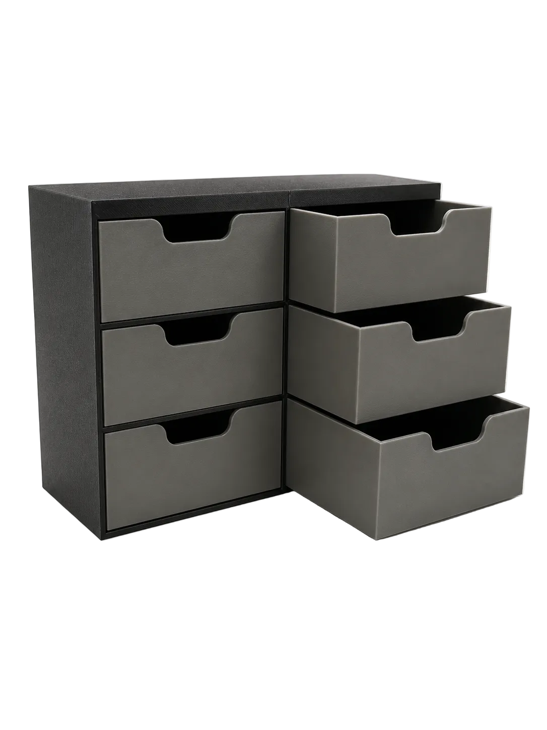 Minimalist 6-Drawer Desk Organizer – Modern Storage