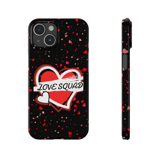 LOVE SQUAD LOGO Slim iPhone Cases