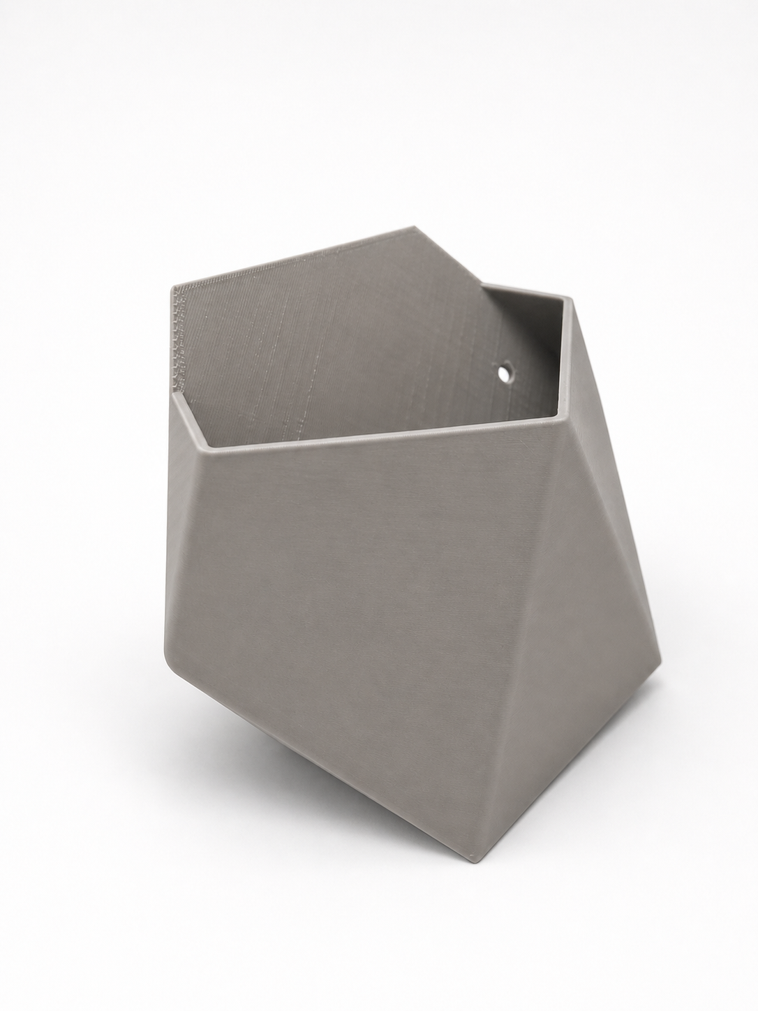 Wall Hanging Planter Set of 2 – Geometric Succulent Pots, Modern Minimal Decor