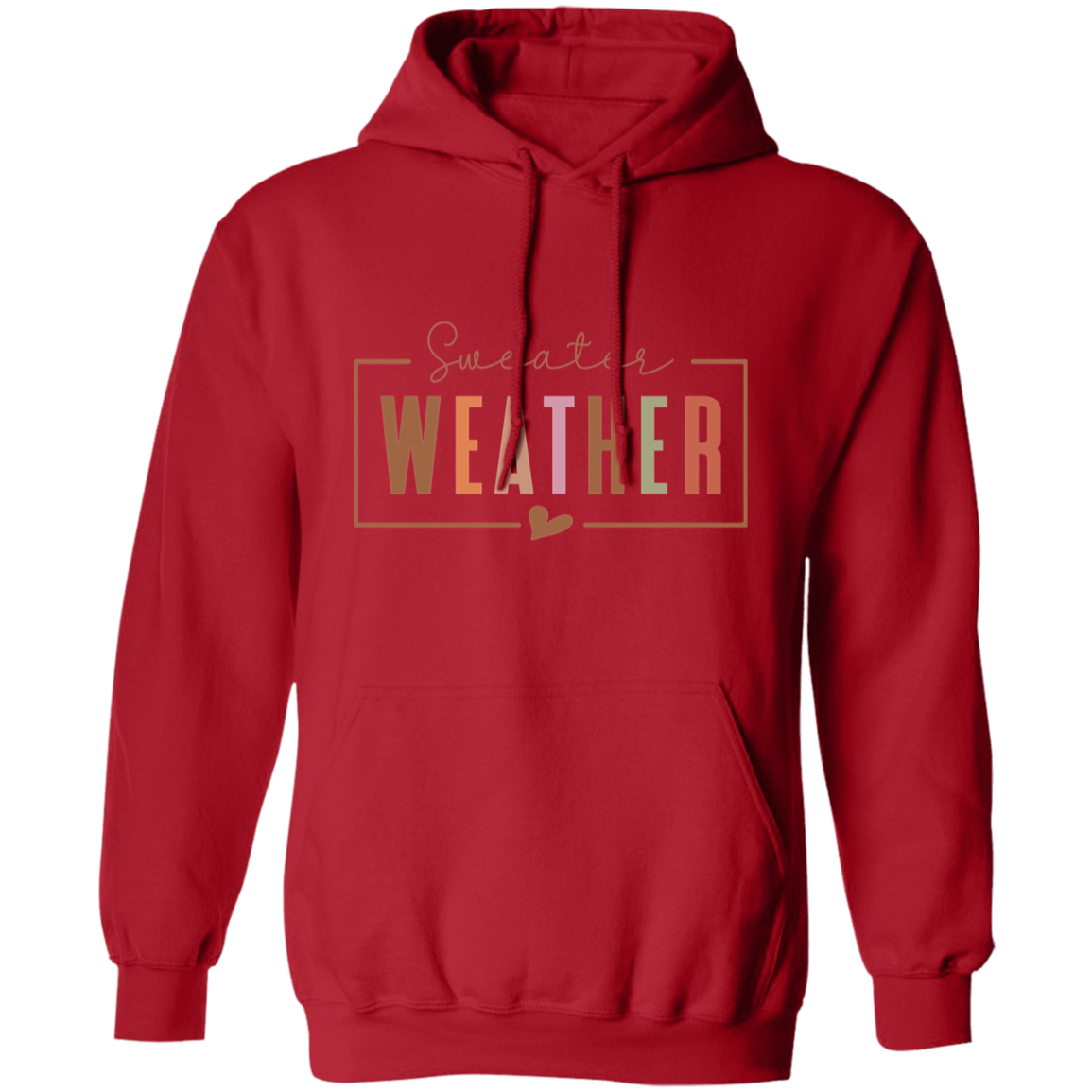 "Sweater Weather" Winter Fall Christmas Holiday Pullover Hoodie