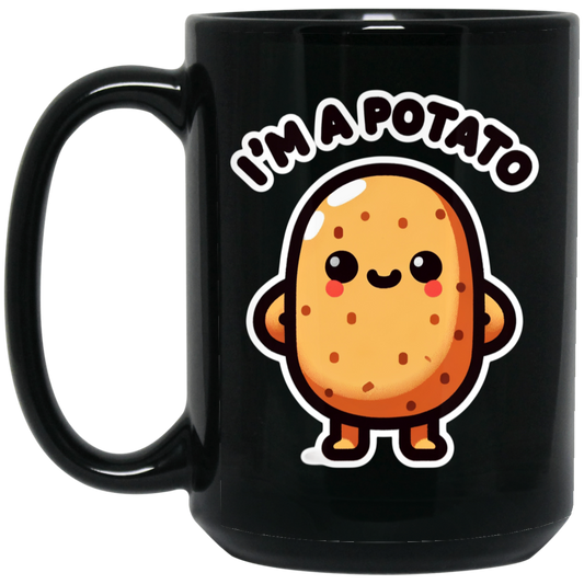 Simply Aaron's LOVE SQUAD Taterbug Mascot15oz Black Mug