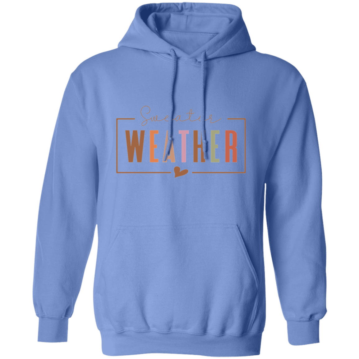 "Sweater Weather" Winter Fall Christmas Holiday Pullover Hoodie