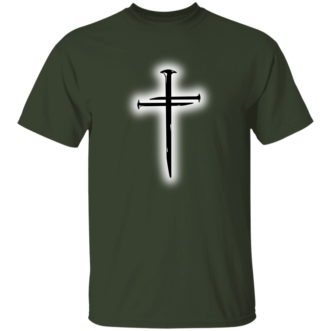 1 Cross, 3 Nails, 4 Given Christian Jesus Love Full Front T-Shirt