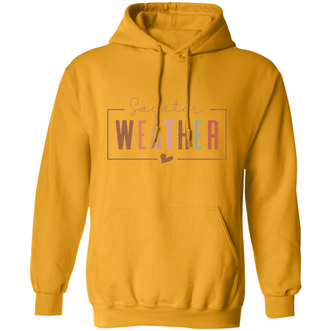 "Sweater Weather" Winter Fall Christmas Holiday Pullover Hoodie