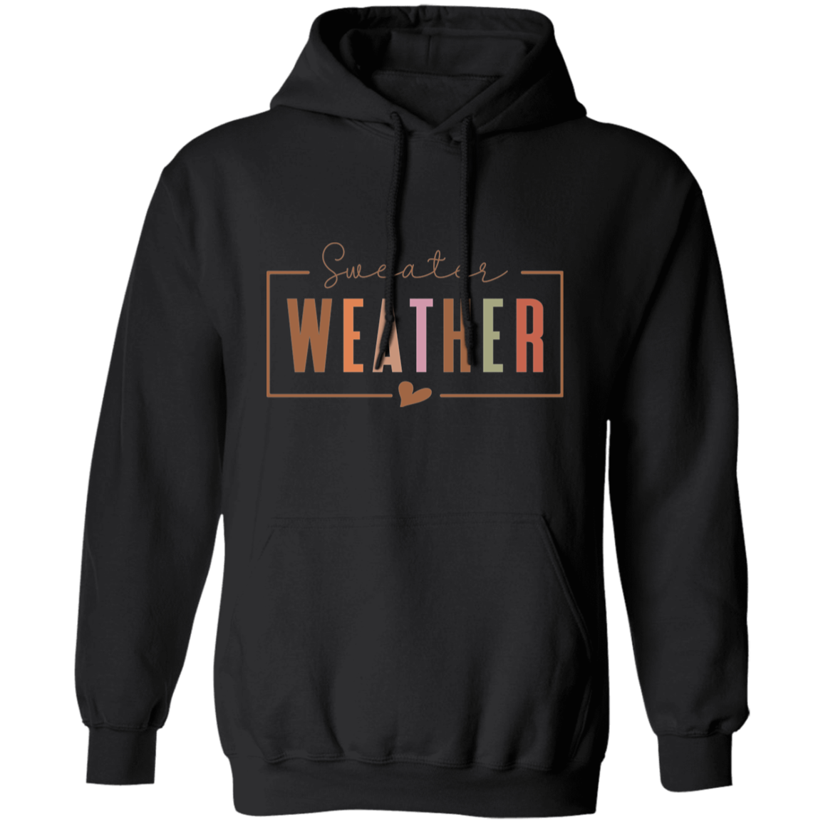 "Sweater Weather" Winter Fall Christmas Holiday Pullover Hoodie