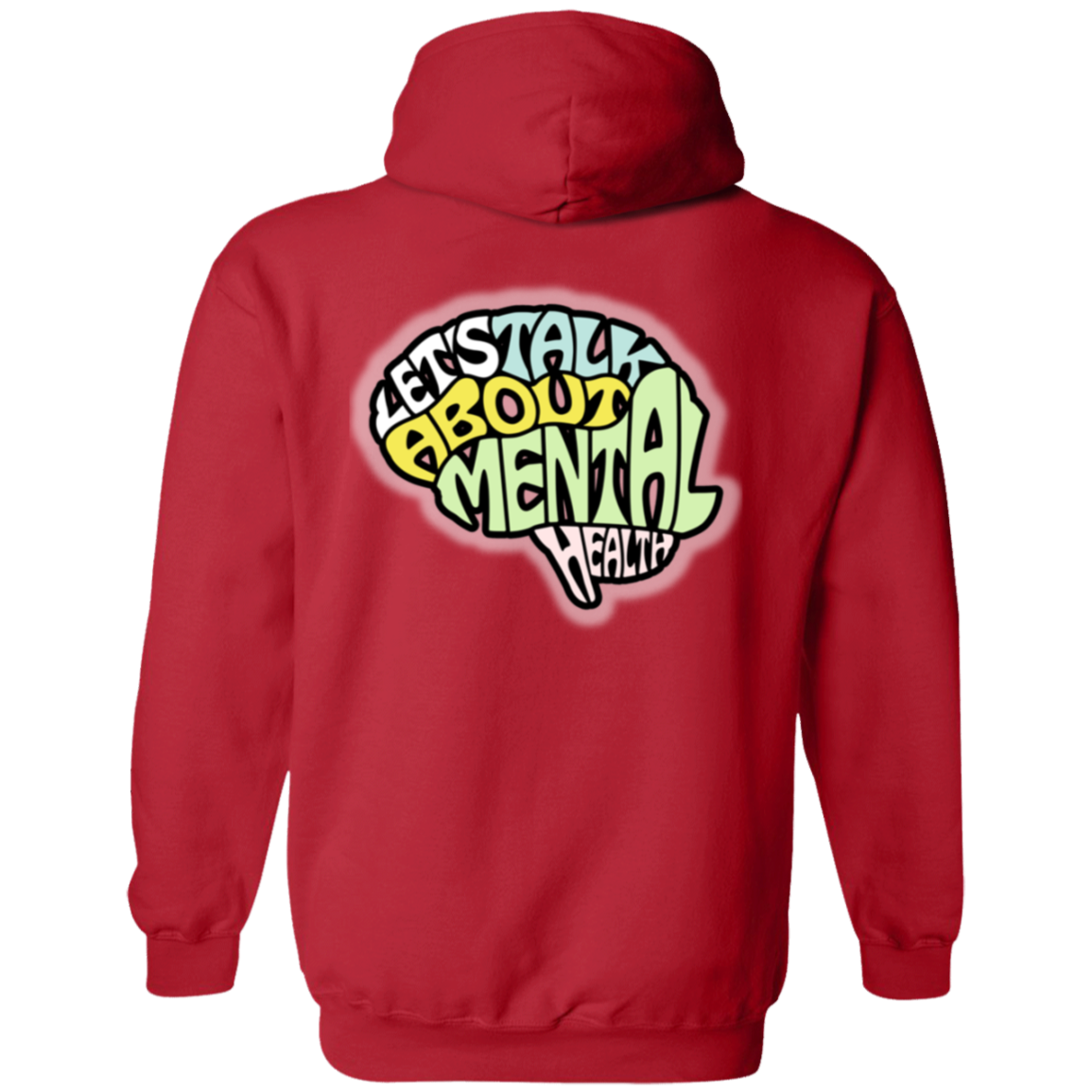 LETS TALK ABOUT MENTAL HEALTH IT MATTERS Pullover Hoodie