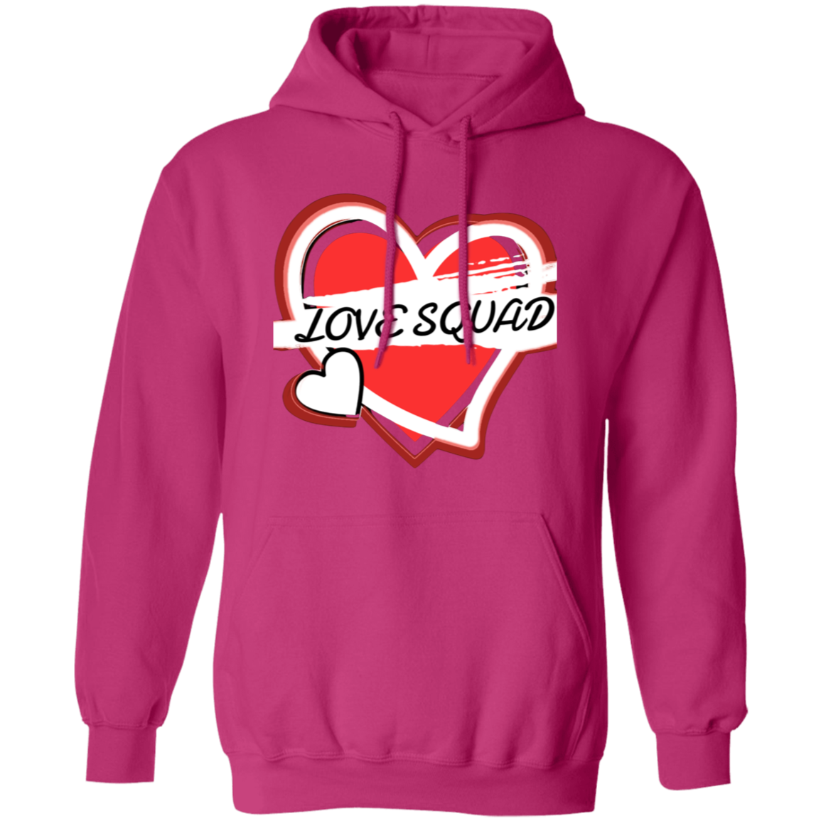 LOVE SQUAD LOGO Pullover Hoodie