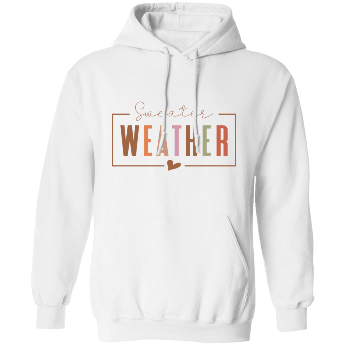 "Sweater Weather" Winter Fall Christmas Holiday Pullover Hoodie