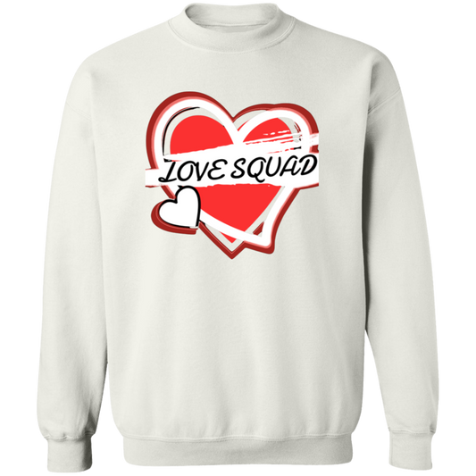 LOVE SQUAD LOGO Crewneck Pullover Sweatshirt