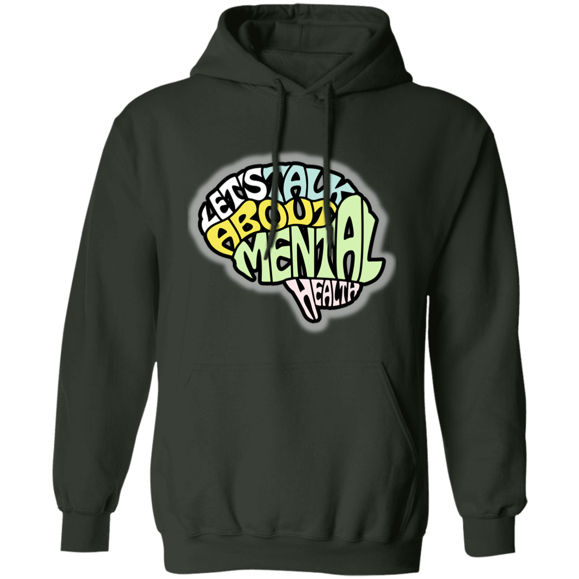 LETS TALK ABOUT MENTAL HEALTH Pullover Hoodie