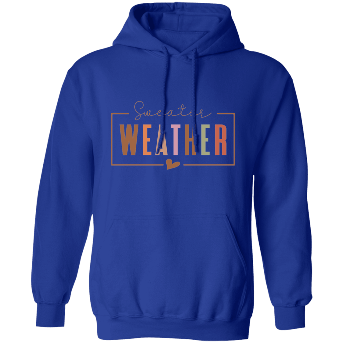 "Sweater Weather" Winter Fall Christmas Holiday Pullover Hoodie