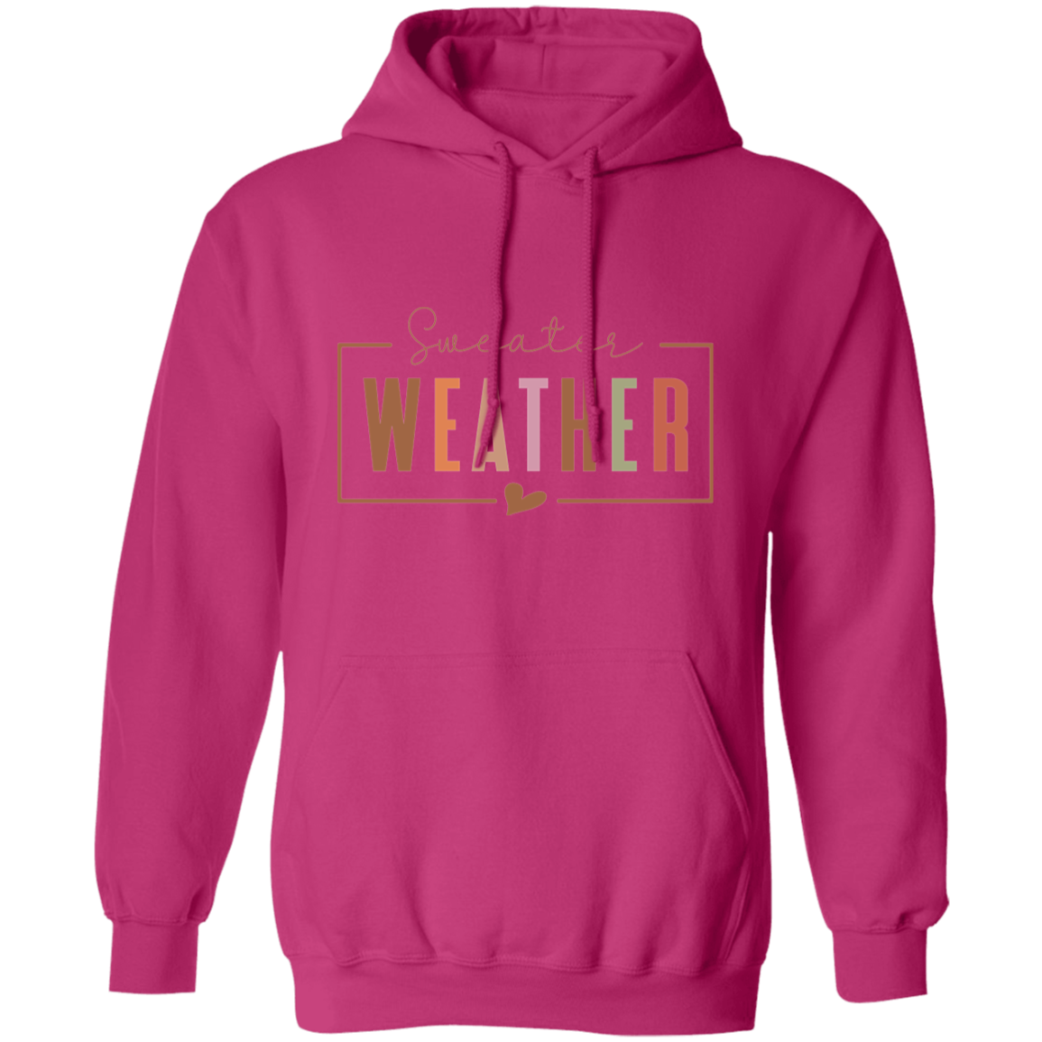 "Sweater Weather" Winter Fall Christmas Holiday Pullover Hoodie