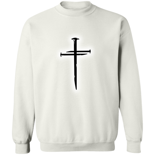 1 Cross, 3 Nails, 4 Given Christian Jesus Love Crewneck Pullover Sweatshirt