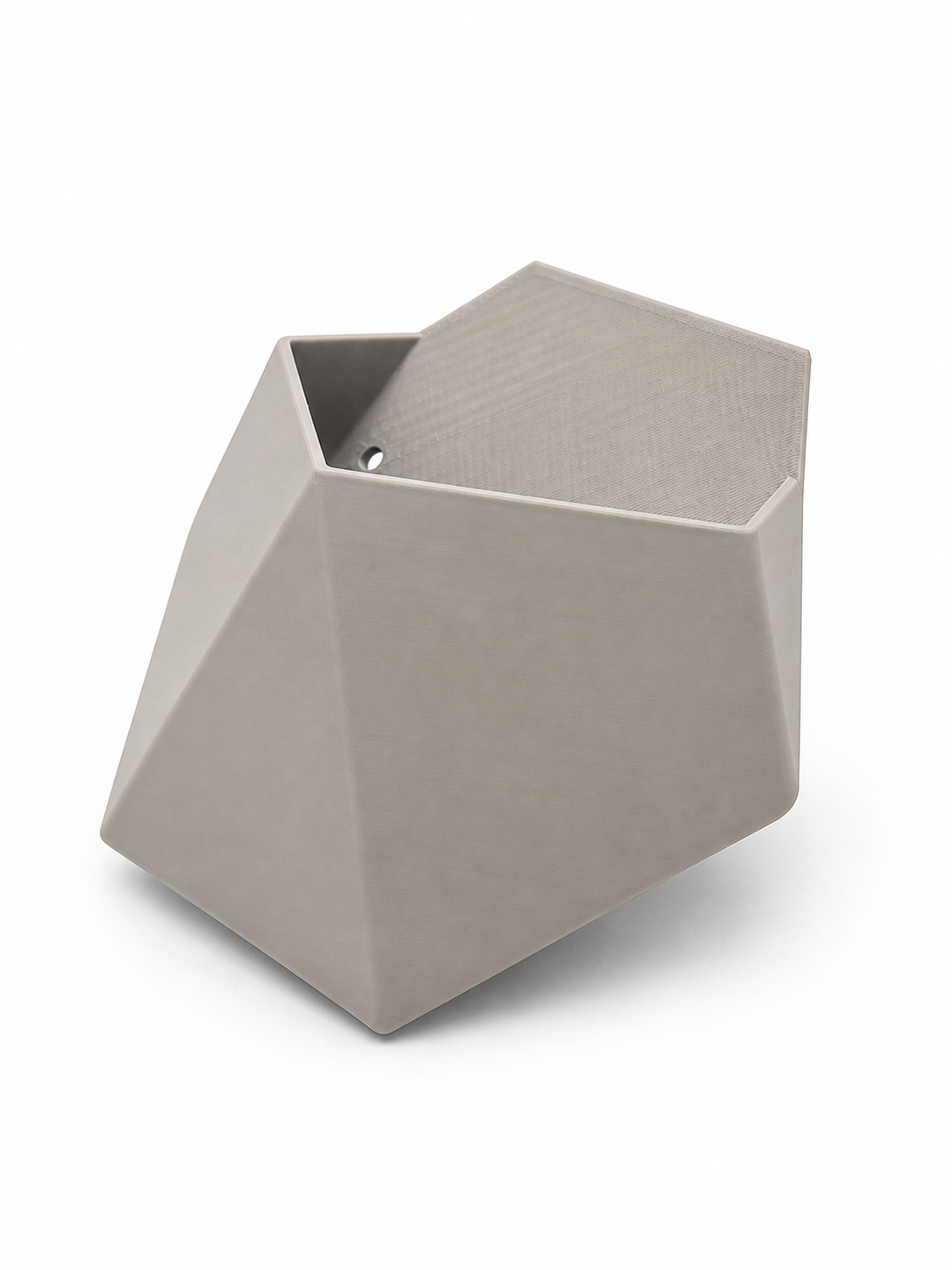 Wall Hanging Planter Set of 2 – Geometric Succulent Pots, Modern Minimal Decor